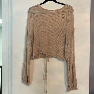 Hashttag in Trend small tan sweater